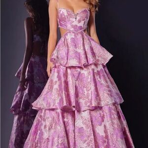 Jovani NWT Floral Women's Dress (style D5994)